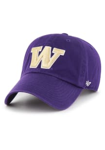 47 Washington Huskies Clean Up Adjustable Hat - Purple