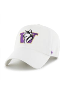 47 Washington Huskies Clean Up Adjustable Hat - White