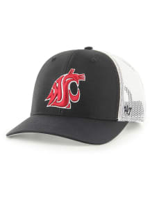 47 Washington State Cougars Trucker Adjustable Hat - Black