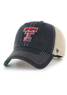 47 Texas Tech Red Raiders Trawler Clean Up Adjustable Hat - Black