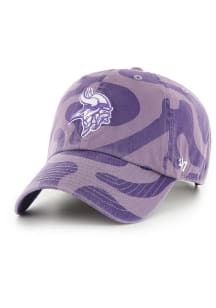 47 Minnesota Vikings Purple Freeform Clean Up Womens Adjustable Hat