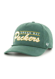 47 Green Bay Packers Double Header Corduroy Hitch Adjustable Hat - Green