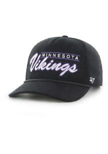 47 Minnesota Vikings Double Header Corduroy Hitch Adjustable Hat - Purple