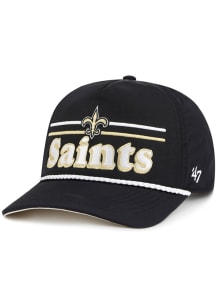 47 New Orleans Saints Campscape Hitch Adjustable Hat - Black