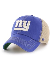 47 New York Giants Trawler Clean Up Adjustable Hat - Blue