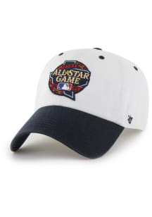 47 Texas Rangers 2024 All Star Game Double Header Clean Up Adjustable Hat - White