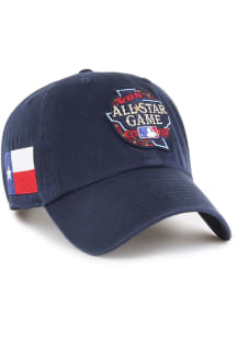 47 Texas Rangers 2024 All Star Game Heritage Clean Up Adjustable Hat - Navy Blue