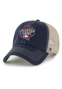 47 Texas Rangers 2024 All Star Game Trawler Clean Up Adjustable Hat - Navy Blue