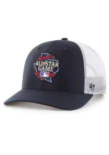 47 Texas Rangers 2024 All Star Game Trucker Adjustable Hat - Navy Blue