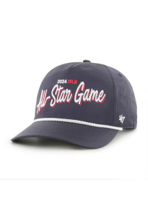 47 Texas Rangers 2024 All Star Game Brrr Fairway Hitch Adjustable Hat - Navy Blue