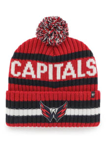 47 Washington Capitals Red Bering Cuff Mens Knit Hat