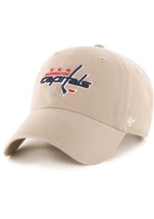 47 Washington Capitals Clean Up Adjustable Hat - Khaki