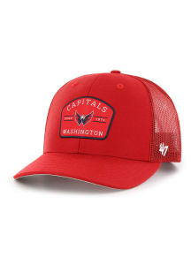 47 Washington Capitals Primer Trucker Adjustable Hat - Red