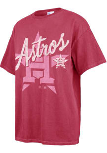 47 Houston Astros Womens Pink Dopamine Short Sleeve T-Shirt