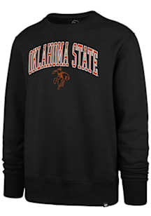 47 Oklahoma State Cowboys Mens Black Arch Gamebreak Long Sleeve Crew Sweatshirt