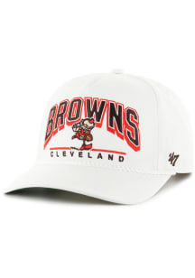 47 Cleveland Browns Coltrane Hitch Adjustable Hat - White