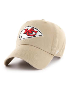 47 Kansas City Chiefs Clean Up Adjustable Hat - Khaki