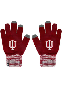 Indiana Hoosiers 47 Static Mens Gloves - Red