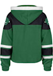 47 Philadelphia Eagles Womens Kelly Green Retro Ice Hooded Sweatshirt