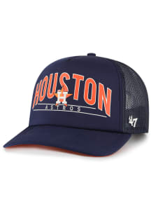 47 Houston Astros Backhaul Trucker Adjustable Hat - Navy Blue