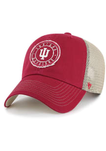 47 Indiana Hoosiers Garland Clean Up Adjustable Hat - Red