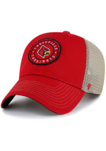47 Louisville Cardinals Garland Clean Up Adjustable Hat - Red
