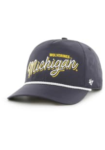 47 Michigan Wolverines Fairway Hitch Adjustable Hat - Navy Blue