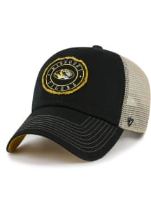 47 Missouri Tigers Garland Clean Up Adjustable Hat - Black