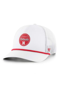 47 Nebraska Cornhuskers Fairway Trucker Adjustable Hat - White