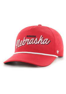 47 Nebraska Cornhuskers Fairway Hitch Adjustable Hat - Red