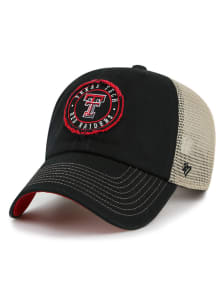 47 Texas Tech Red Raiders Garland Clean Up Adjustable Hat - Black