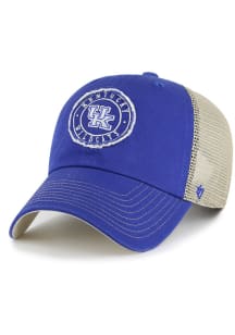 47 Kentucky Wildcats Garland Clean Up Adjustable Hat - Blue
