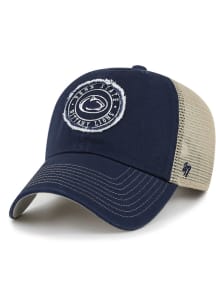 47 Penn State Nittany Lions Garland Clean Up Adjustable Hat - Navy Blue