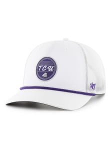 47 TCU Horned Frogs Fairway Trucker Adjustable Hat - White