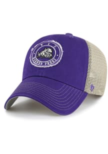 47 TCU Horned Frogs Garland Clean Up Adjustable Hat - Purple