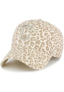 47 Cleveland Guardians Tan Panthera Clean Up Womens Adjustable Hat