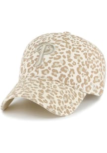 47 Philadelphia Phillies Tan Panthera Clean Up Womens Adjustable Hat
