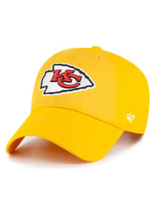 47 Kansas City Chiefs Gold JR TOD Clean Up Adjustable Toddler Hat