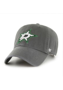 47 Dallas Stars Charcoal JR Clean Up Youth Adjustable Hat