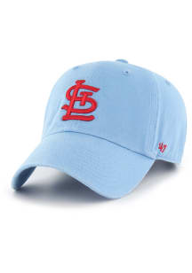 47 St Louis Cardinals Blue JR Clean Up Youth Adjustable Hat