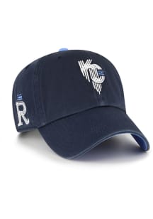 47 Kansas City Royals City Connect Clean Up Adjustable Hat - Navy Blue