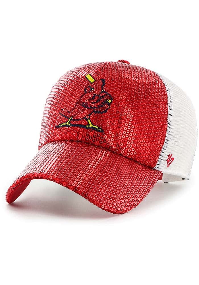 St Louis Cardinals 47 Womens Red Dazzle Mesh Clean Up