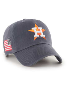 47 Houston Astros Vintage Navy Heritage Clean Up Adjustable Hat - Navy Blue