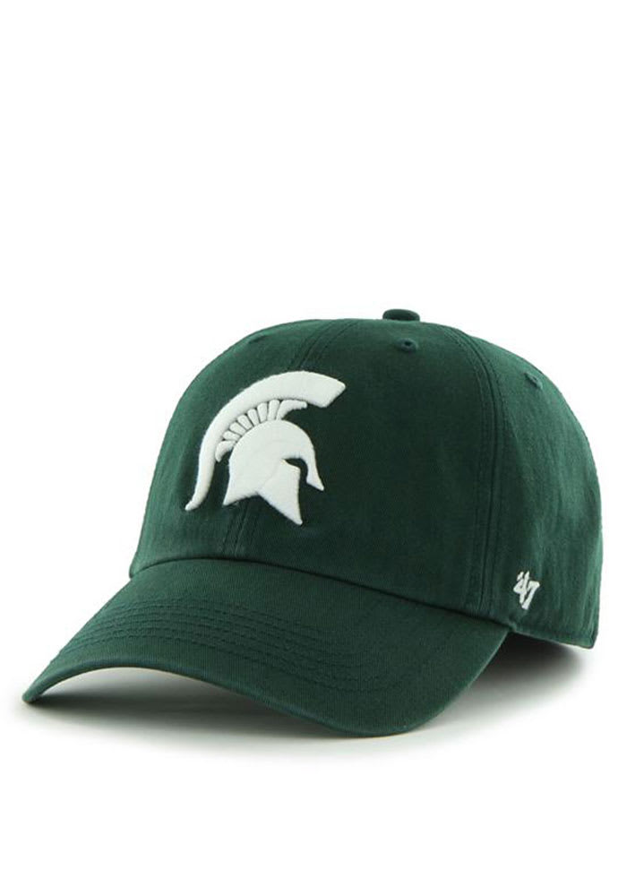 47 Michigan State Spartans Mens Green 47 Franchise Fitted Hat