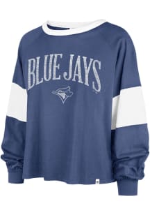 47 Toronto Blue Jays Womens Blue Rhea LS Tee