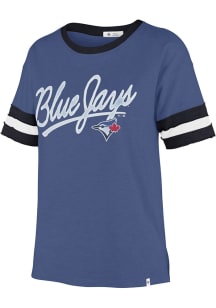 47 Toronto Blue Jays Womens Blue Dani Short Sleeve T-Shirt