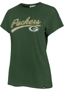 47 Green Bay Packers Womens Green Believer Frankie Short Sleeve T-Shirt