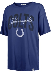 47 Indianapolis Colts Womens Blue Sadie Short Sleeve T-Shirt