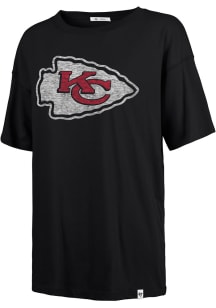 47 Kansas City Chiefs Womens Black Premier Sadie Short Sleeve T-Shirt