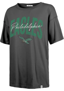 47 Philadelphia Eagles Womens Grey Sadie Short Sleeve T-Shirt